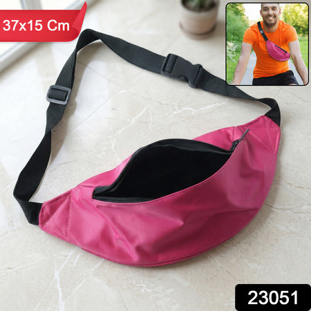 Adjustable Waist Bag 1 Pc  Lightweight Travel Fanny Pack With Zipper