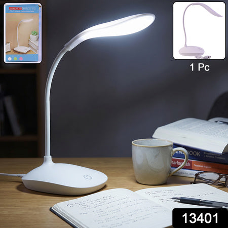 Led Desk Table Lamp Flexible Touch Dimmer Eye Care Reading Study Light (1 Pc)